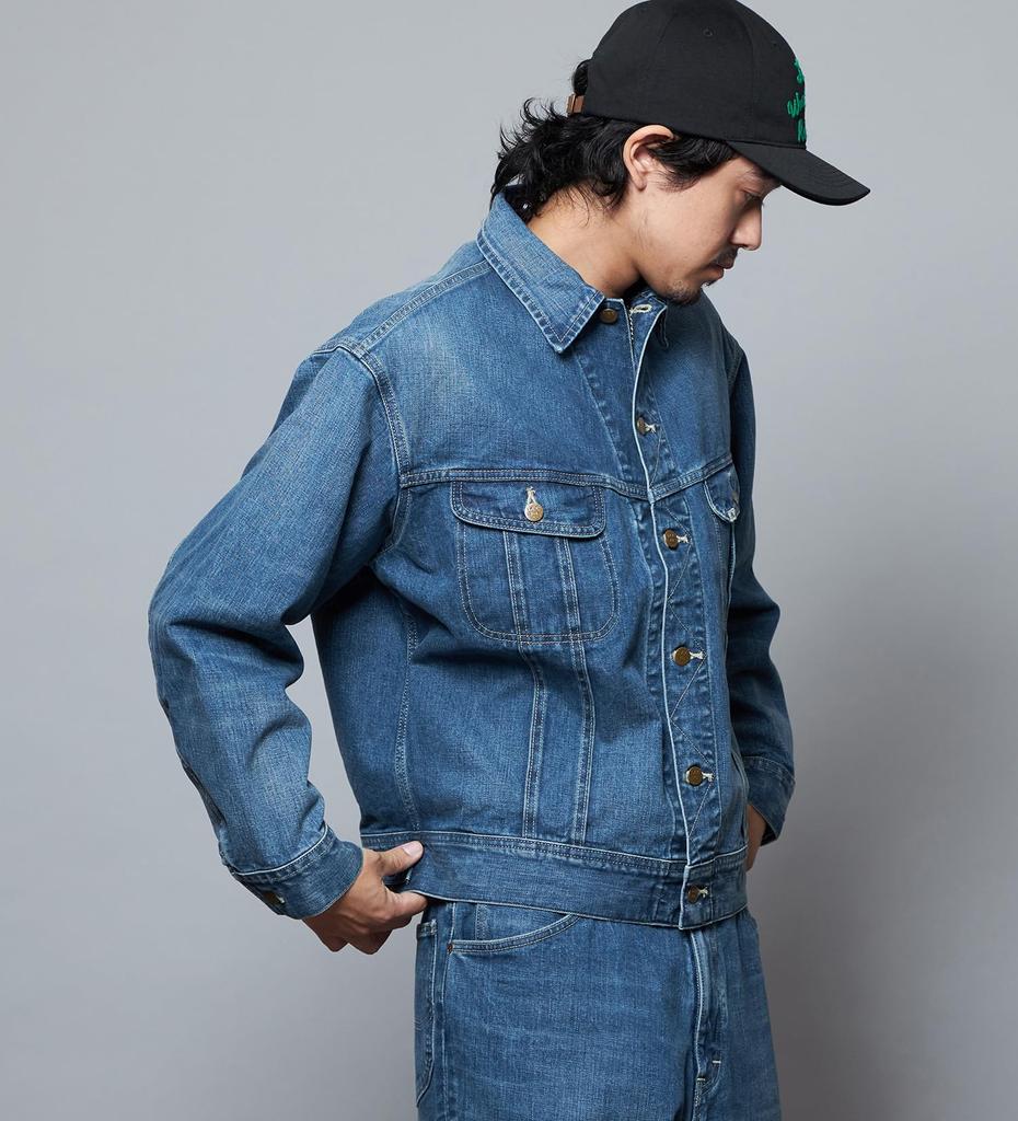 Lee 101 ANNIVERSARY 101-J RIDERS JACKET denim jacket setup possible men's medium blue S