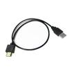 0.5 Meter USB 2.0 Male To HDMIcompatible Male Power Supply Cable for Laptop and Display Devices