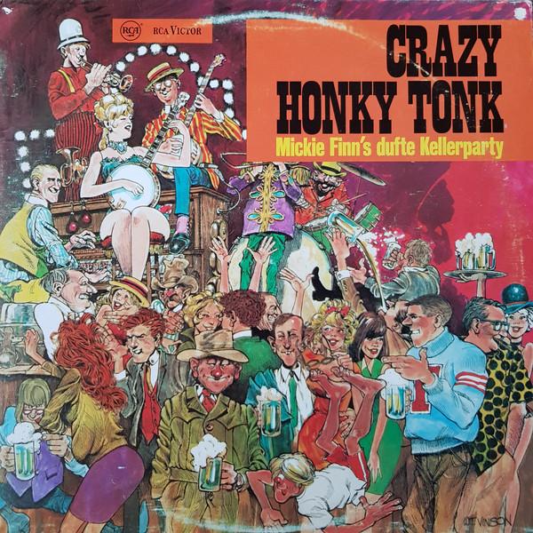LP-пластинка MICKIE FINN - Crazy Honky Tonk (Mickie Finn's Duf LSD10142 RCA Victor Германия Джаз Б/У
