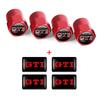 Car Interior Epoxy Logo Sticker Metal Wheel Tire Valve Cover For Volkswagen GTI Golf R Passat CC Lavida Sagitar Scirocco Tiguan
