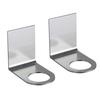 Stainless Steel Bottle Hanger Stand Free of Punch Wall Mounted Metal Hook Soap Bottle Holder