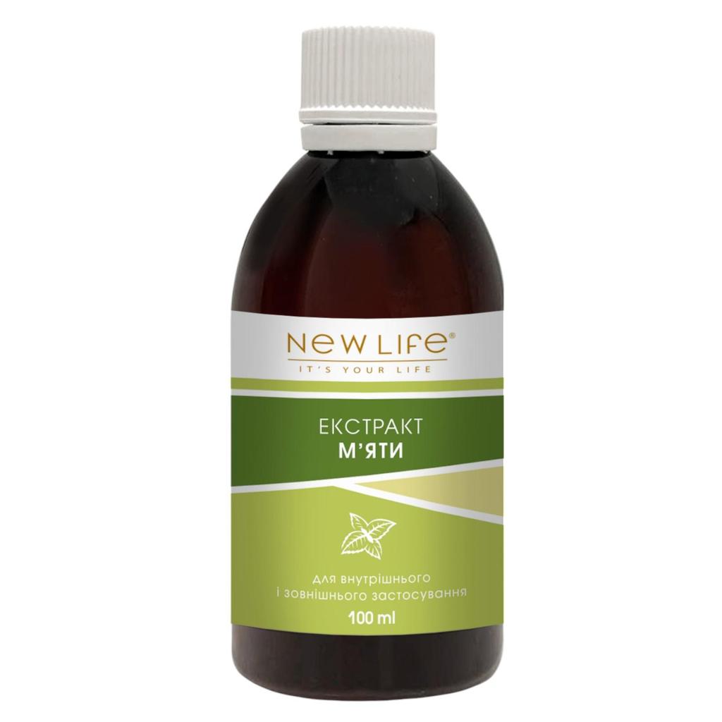 Mint Extract Tincture Herbal Liquid Dietary Supplement New Life