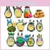 12pcsset My Neighbor Totoro Garden Decoration Anime Action Figurines Figure