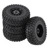 RC Car Tires Rubber Sturdy Remote Control Pickup Truck Wheel Tires Replacement for MN82