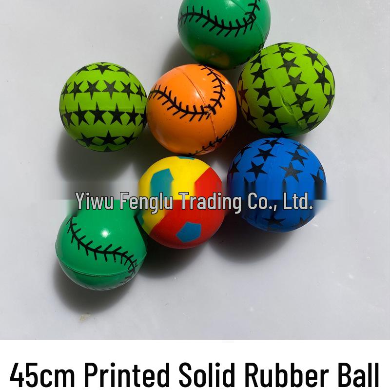 45mm Solid Rubber Bouncy Ball - Children's Toy & Pinball Accessory