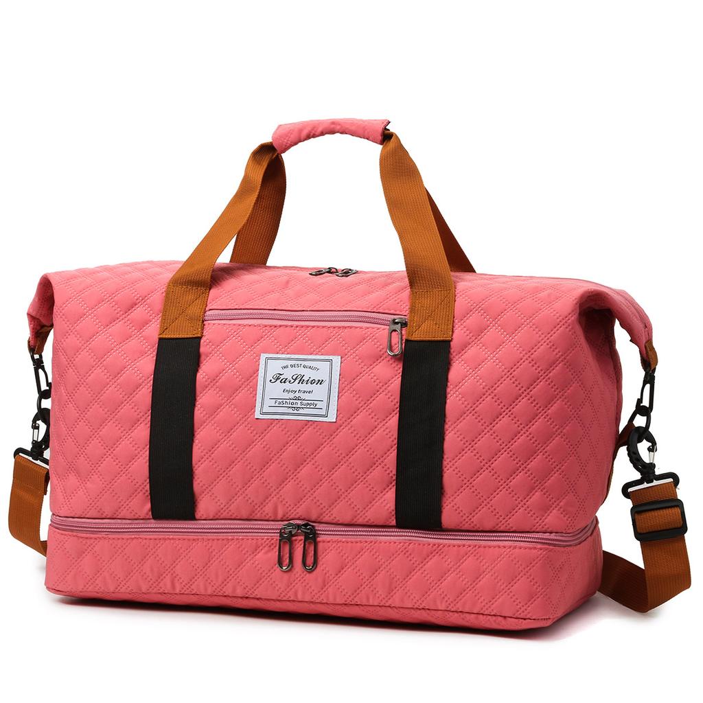 Модная Повседневная Обувь Корзина Сумка-тоут Сумка Разделение Сухого и Влажного с Ковриком для Йоги Сумка для Йоги Может Использоваться с Тележкой