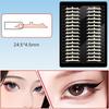 Double Eyelid Tape Mesh Sticker Roll Lace Design Invisible Eye Tool for Monolid Eyelids Natural Lifting Setting for All Day Use