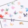 1 коробка 3D бабочка Подвески для ногтей Смоляные украшения DIY Craft Project Маникюрные аксессуары Украшения для ногтей Чехол для телефона Украшения для ногтей