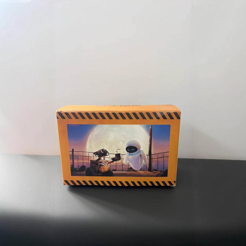 WALL·E EVE Уолл-И Пара Комбинация Набор Игрушек Фигурка Действия Настольное Украшение Кукла Украшение для Корпуса Компьютера Модель Игрушка для Мальчика Подарок