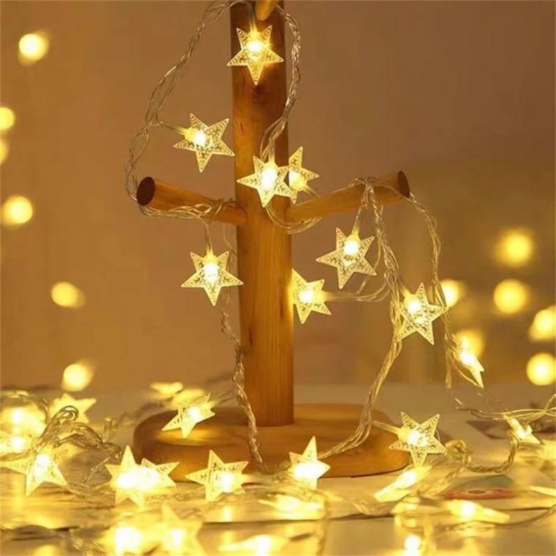 Star String Lights USB/Battery Operated LED Fairy Lights Christmas Light For Party Wedding Garland Outdoor Xmas Tree Decoration