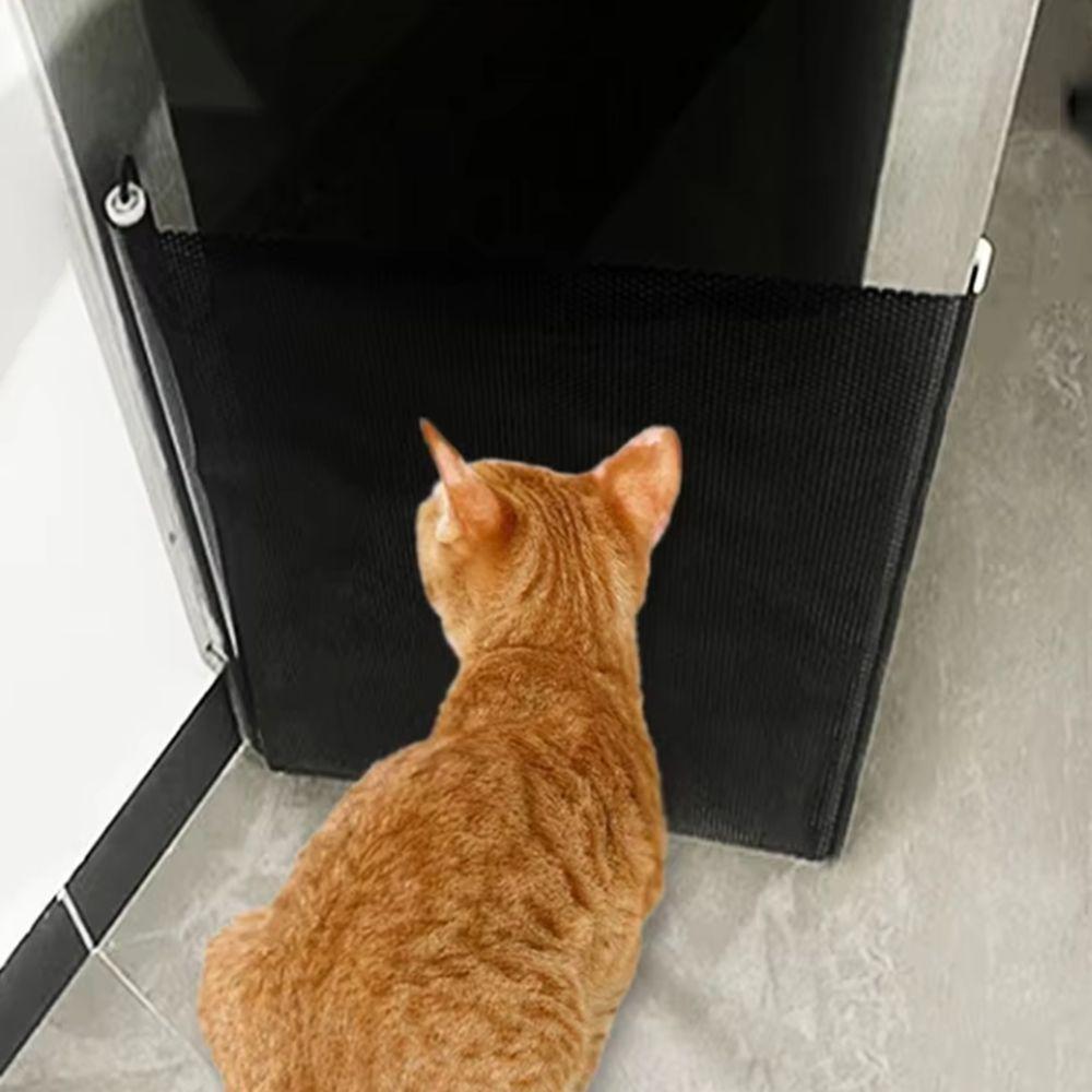 Барьерная сетка для домашних животных Защита Загон для безопасности питомцев Легко устанавливается Выдвижные ворота-сетка Лестница