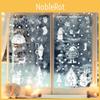 Reindeer Window Snowflake Sticker Static Pvc Glass Decals For Christmas Decor