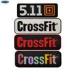 Нашивка на тактический жилет CrossFit: ПВХ Резиновый Значок на Липучке для Фитнеса, Кемпинга, Туристического Снаряжения