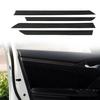 4Pcs Car Door Panel Strip Stickers Fit For Honda Ten Generation Civic 2016-2019