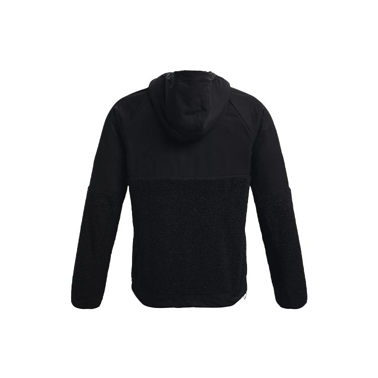 Under Armour Куртки Mission Мужские Черные С капюшоном Умеренные Прочее 1366094-001