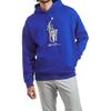 Polo Ralph Lauren Lettered Hooded Pullover Fit Long Sleeve Sweatshirt Men sweatshirt Blue 710926613-003