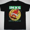 Новая футболка INXS DEVIL INSIDE TOUR Подарок для фанатов Унисекс S-5XL Футболка BS59 Унисекс Футболка