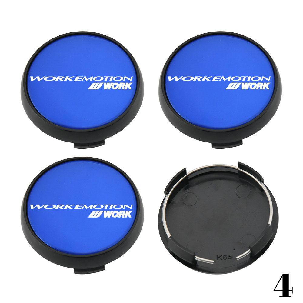 WORK EMOTION Wheel Center Cap 65mm VS EQUIP MEISTER Emblem Sport Rim Hubcap 66mm Wheel Cover Cap 68mm Car Styling Accessories