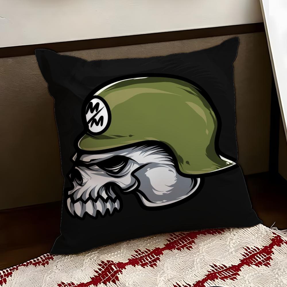Motocross MMetal MulishaS Cushion Cover Reversible Soft Durable Pillow Cover Home Car MultiScene Use for Daily Comfort
