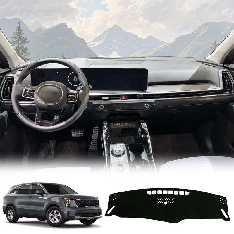 Для Kia Sorento 2024 2025 2026 Коврик на панель автомобиля Аксессуары Защита от солнца Защитный коврик Панель приборов Коврик на панель