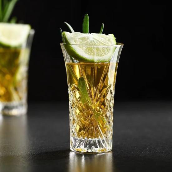 1/2/4 шт. стопки 60 мл стаканы для текилы с тяжелым основанием стаканы для виски водки наливки