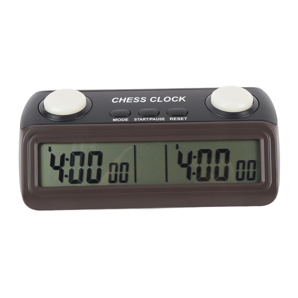 Chess Clock Multifunctional Digital Chess Timer for Board Games Practices Tournaments