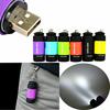 Mini LED Super  USB Flashlight Outdoor Camping Small Torch Glare Lamp Pocke Keychains