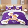 Cute Basketball Cartoon Double Bed Duvet Cover Bed European Bedding Collections Home Textiles Luxury Pillow Cases Bedroom Bedding Collections