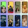 Чехол для телефона Billie Singer E-Eilish WILDFLOWER для Samsung Galaxy A73, A72, A71, A70, A52, A51 Другие Мягкий черный чехол