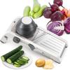 Hanchen Vegetable Julienne Thickness Slice Thickness 4 Types of Vegetable Holder Easy To for Japanese Manual Included Slicer, Cutter, 3/6mm