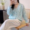 2026 Autumn Korean Style Women's Loose Knit Cardigan Sweater