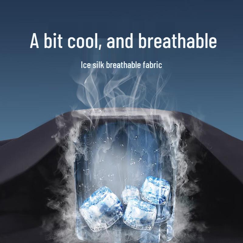 Men's Ice Silk Quick-Dry Sports Outfit Set