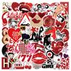50Pcs Cool Downtown Y2K Girls Stickers Phone Laptop Notebook Guitar Helmet Refrigerator DIY Decor Stationery Sticker