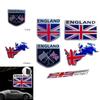Британский флаг 3D стерео наклейка на автомобиль для модифицированного кузова, украшение шлема