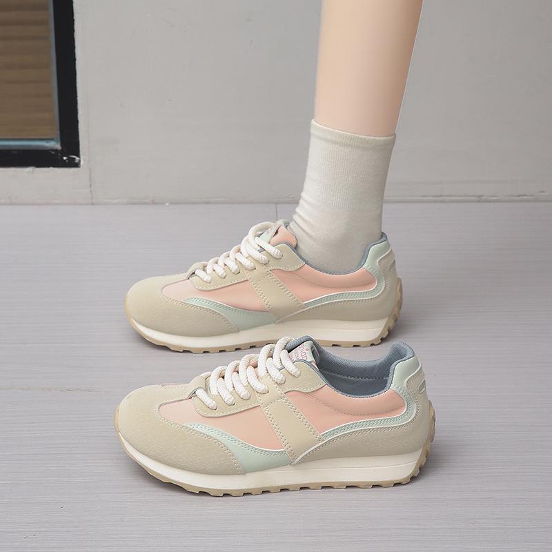 New Ins Forrest Gump Shoes Women's Spring and Autumn Student Sports Running Shoes Casual Shoes Platform Heightening Shoes