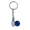 Creative Sports Keychain: Soft PVC Rubber Keyring for Football, Basketball, Volleyball, Rugby Bag Pendant