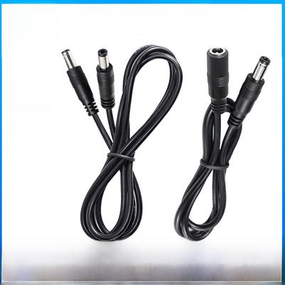 Кабель-удлинитель DC 5.5x2.1мм папа-папа и мама, 1-5м, 5А чистая медь, круглый разъем, двусторонний зарядный, кабель питания для мониторинга.