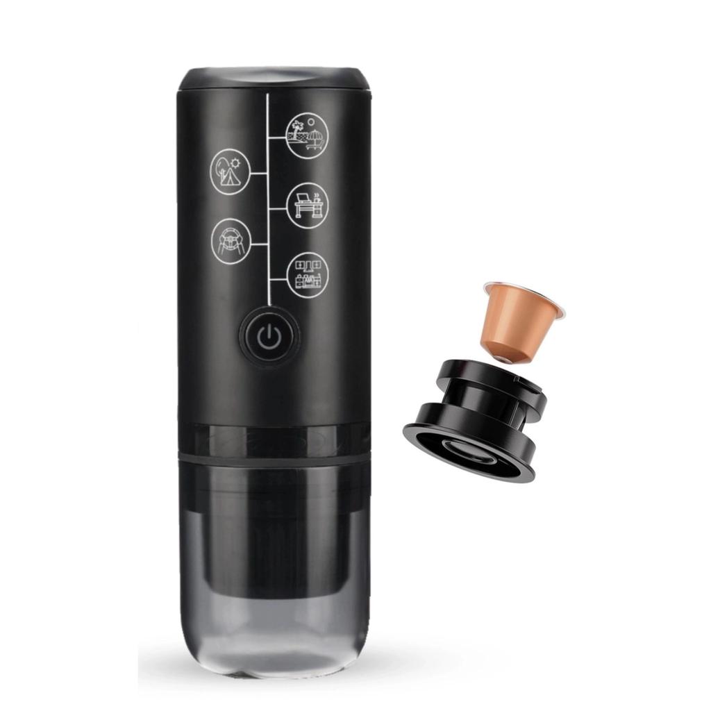 i Cafilas ME2410 Портативная эспрессо-машина на 17 бар, совместимая с капсулами Nespresso для путешествий на открытом воздухе