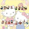 Набор из 16 милых ПВХ фигурок Hello Kitty Мультяшный кот Игрушки Мини-украшения для ландшафта Идеальный подарок для детей
