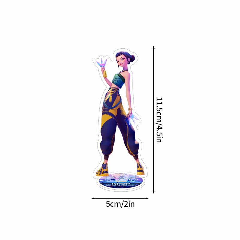 K-Pop D-Demon H-Huntrix Подставка Дисплей Аниме Kpop Украшение для Вечеринки Монстр Po Карта Акриловые Настольные Стоячие Украшения