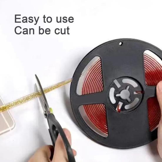 1 рулон 300 см лента для зазоров керамической плитки водонепроницаемая самоклеящаяся герметизирующая лента ванна душ раковина туалет кухня кромка стены отслаивающаяся лента для герметизации