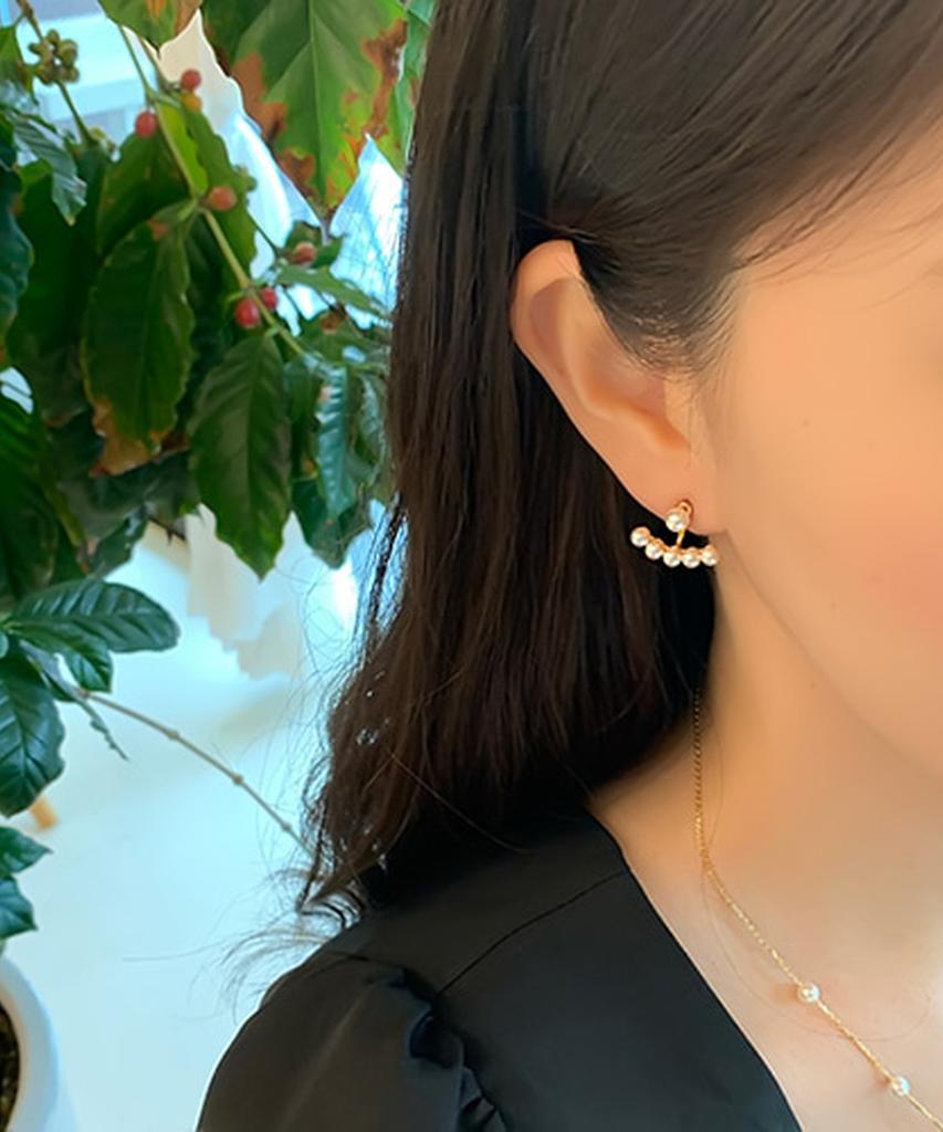 Серебряные серьги Hanbok Alleun 925 пробы с жемчугом, матерью невесты, из Намьянга