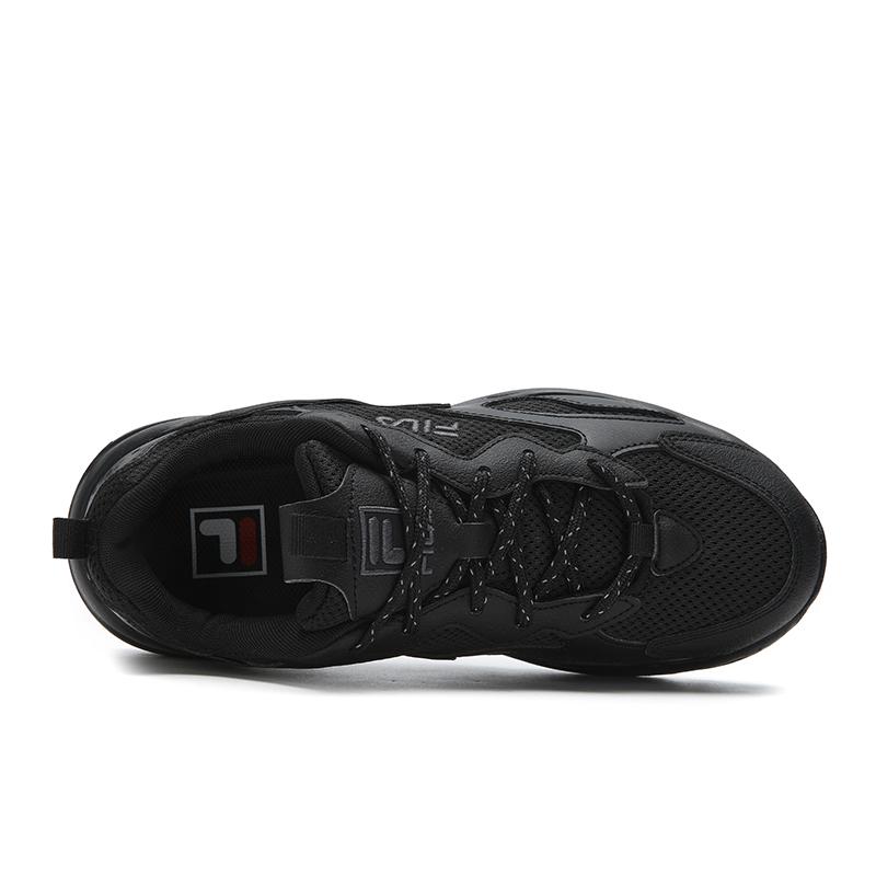 Fila Tracer износостойкие дышащие нескользящие кроссовки для бега женские черные F12W542155FBK