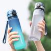 BPA Free Portable Leak-proof Sports Water Bottle, Shaker Bottle, Plastic Drinkware, Tour Gym, Free 500ml, 800ml, 1000ml, 2Pcs