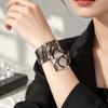 Black White Polka Dot Open Cuff Bracelet Contrast Color Wrist Jewelry  Summer Vacation