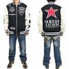 Двусторонняя куртка-джемпер Stadium One Star Biker Outerwear [Banson] NVSZ-2417 для мужчин (JP, Алфавит, 2XL, Черный)