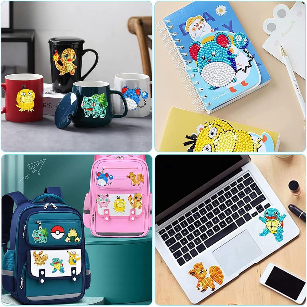 5D DIY тематические наклейки для алмазной живописи для начинающих для Pocketbook, чашки, телефона