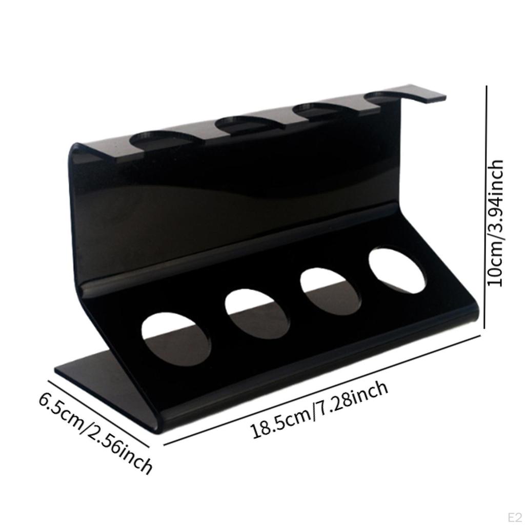 Держатель для столовых приборов акриловый 4 слота удобный экономящий место органайзер для кухонных принадлежностей подставка для ложек