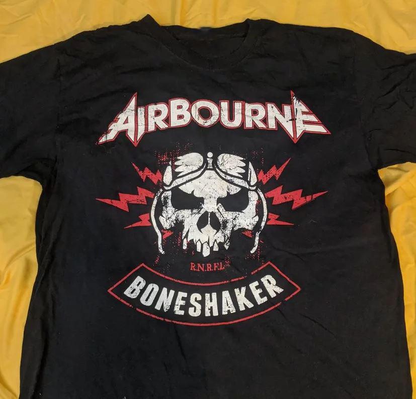 Футболка унисекс Boneshaker Airbourne, все размеры от S до 5XL CS0092