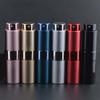 Fashion Mini Portable 5ml Glass Perfume Metal Spray Pump Bottle